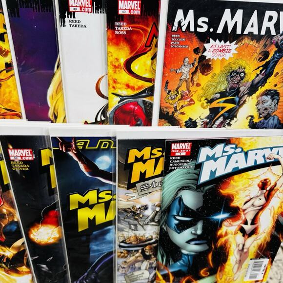 Ms. Marvel 1-4 6-49 Annual 1, Storyteller & Special Lot Greg Horn Cover art - Picture 11 of 11